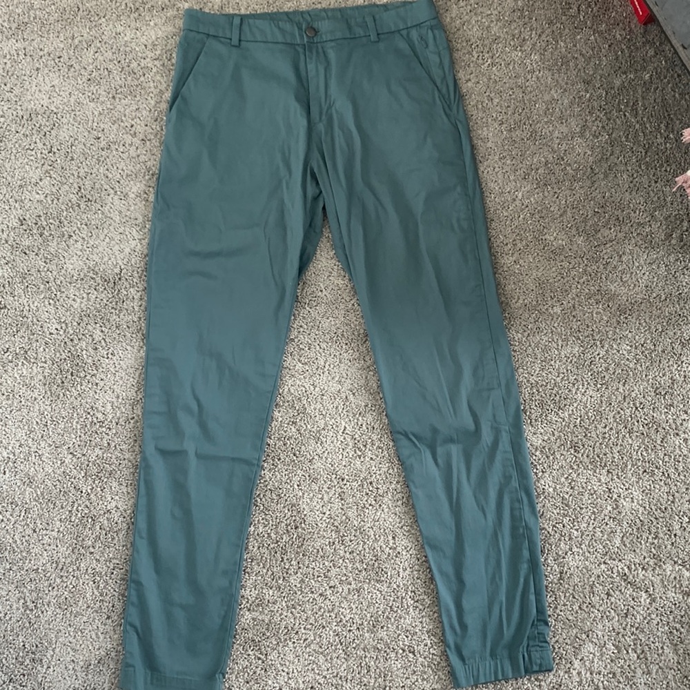 Lululemon Commission pants 32x34 slim (teal)